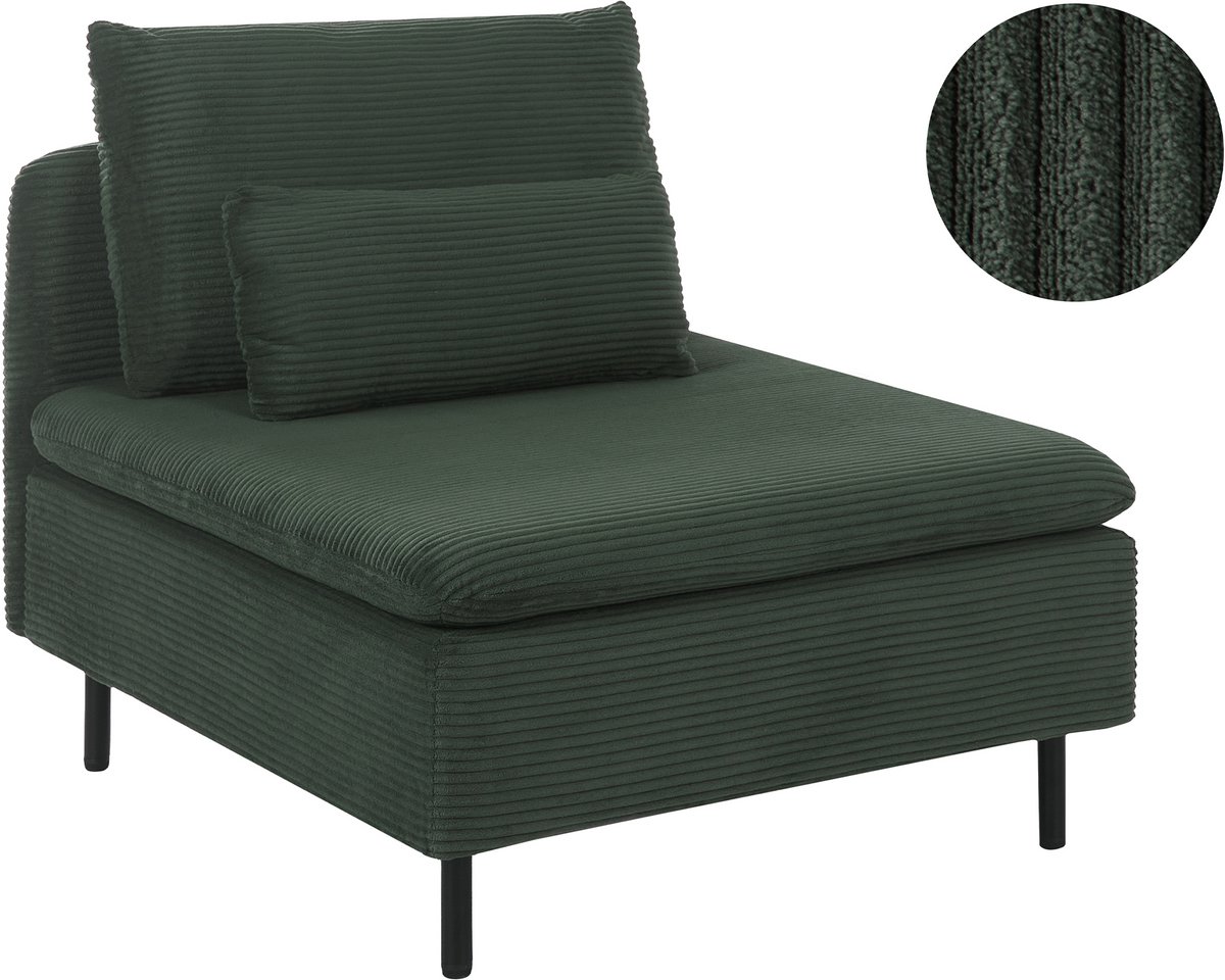 EGERIS - Zitmodule - Groen - Corduroy
