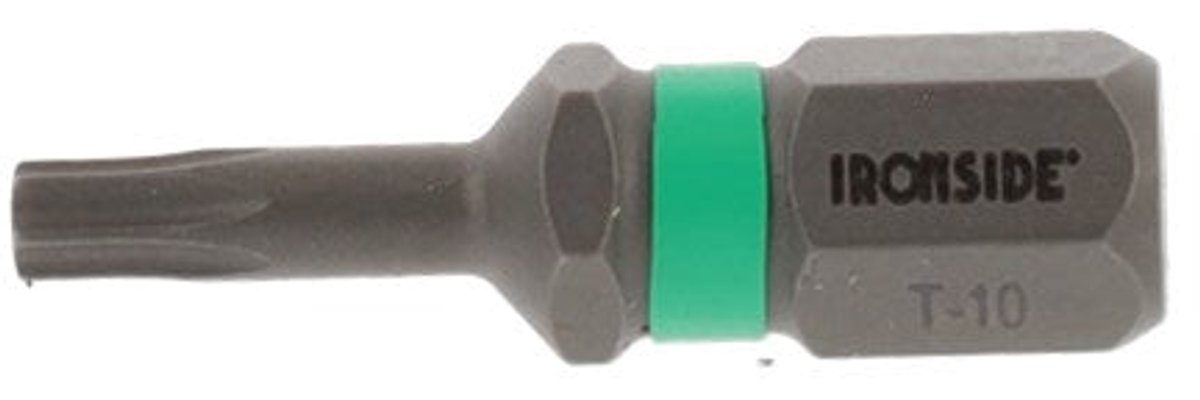 IRONSIDE BITS 1/4 25MM TX10-S2 - 10 ST