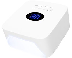 UV LED Nail Lamp Cordless 54W Portable Nail Dryer Light Rechargeable UV Light for Gel Nails Polish/Acrylic,Fast Curing Gel Polish Lamp with 3 Timer Smart Sensor,Nail Art Drying Tools for Home Salon