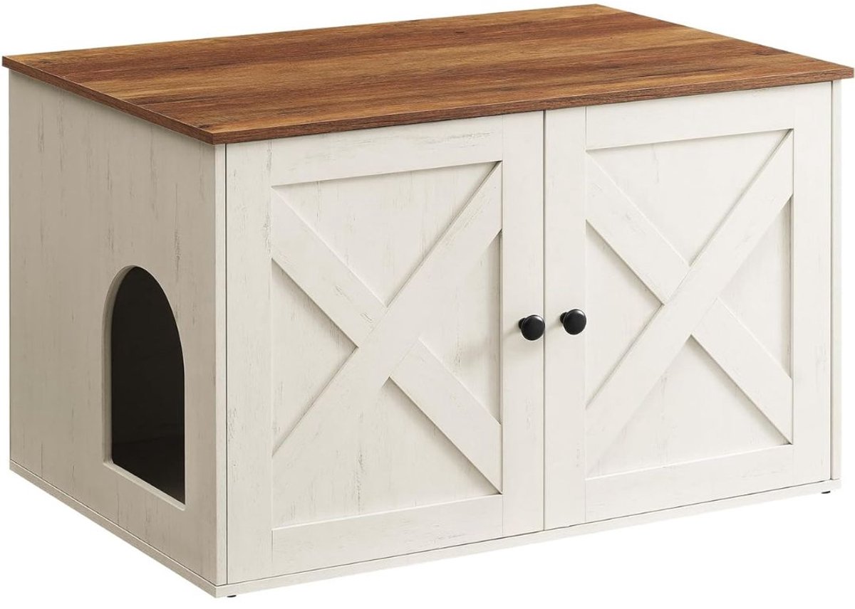 VLSelect® Kattenbak Kast - Kattenbak Huis - Kattenbak Ombouw
