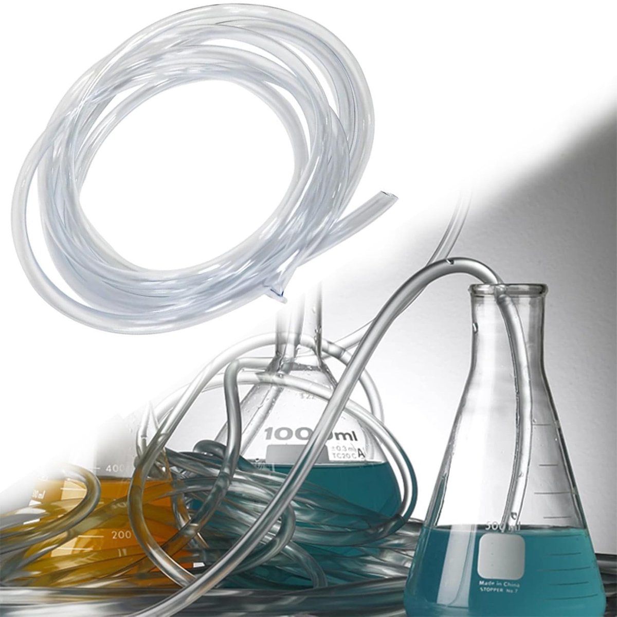 Inovra- PVC Slang Flexibel - Transparant - 10 Meter - 4 mm Binnendiameter - 6 mm Buitendiameter - Siliconen Rubber - Tuinslang