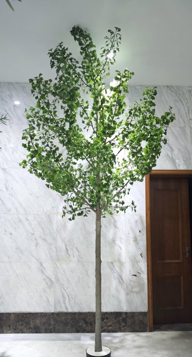 Peva Ginkgo 360 cm met plastic pot kunstboom Uni Plant