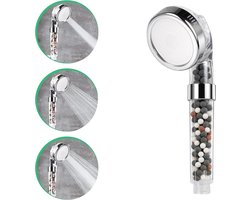 SnelShoppen - Douchekop Hoge Druk - StoneStream® Original Filter Douchekop - 3 Sproei-instellingen - Ideaal voor Hard Water - Voor Alle Soorten Douche