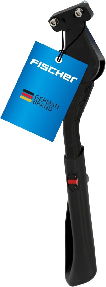 SnelShoppen - Fietsenrek Unisex voor Volwassenen - Standaard Fietssteun - Zwart - Rubber Voet voor Stabiliteit - Ideaal voor Thuis, Tuin, en Op Reis