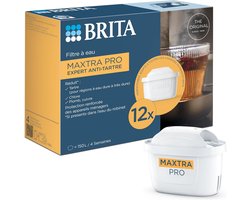 Thijox - BRITA Maxtra Pro Limescale Expert Waterfilter, 12 Filters Pakket, Nieuwe Generatie Kalkbescherming voor Koffiezetapparaat en Waterkoker, Idea