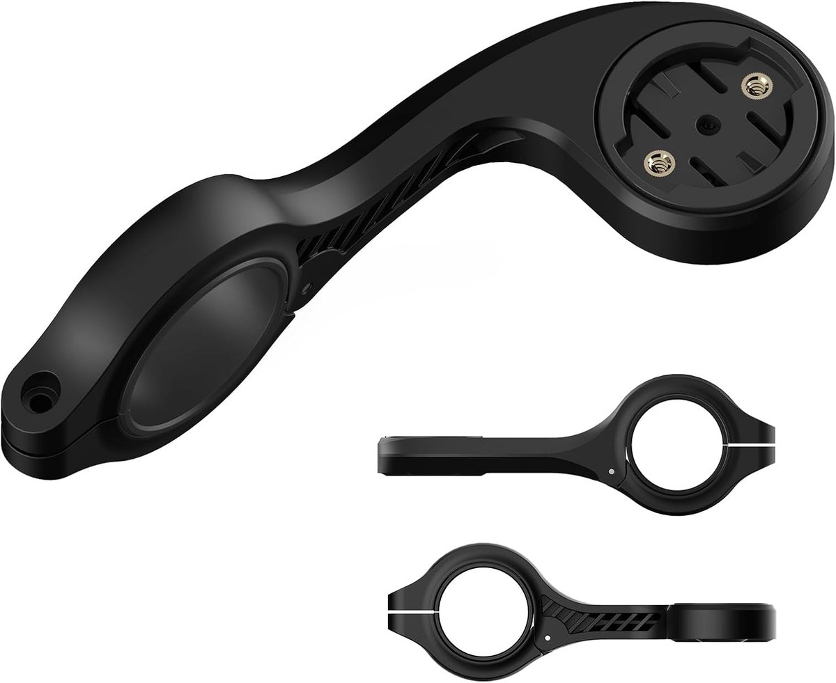 Thijox - Fietshouder M80 voor Fietscomputer, Compatibel met Garmin Wahoo Cycplus CooSpo XOSS, Lichtgewicht en Stevig, Voor Buisdiameter 31,8 mm