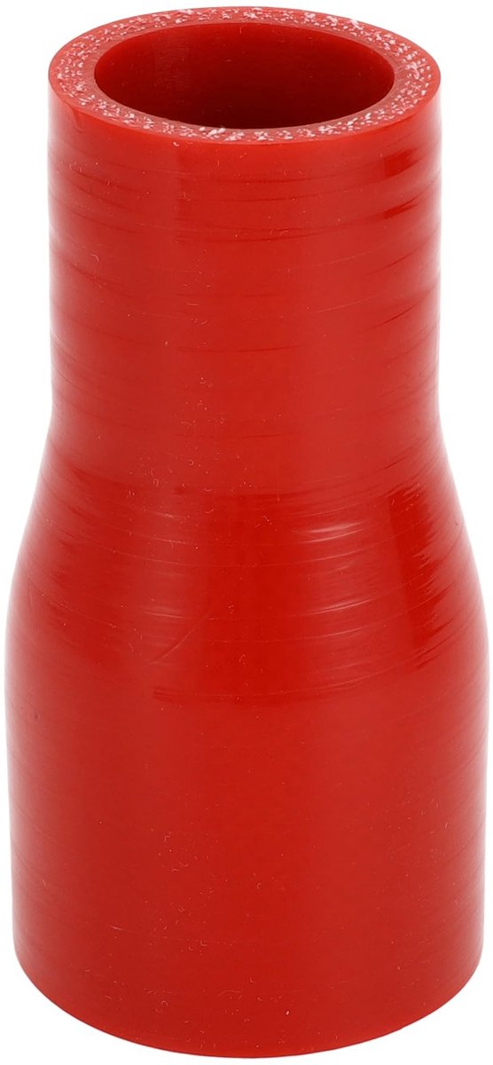 Dailygoods- Koelmiddelslang 100 mm - Siliconenslang - Rood - Binnendiameter 32 mm/45 mm - Temperatuur tot 300℃ - Meerlaags weefselproces