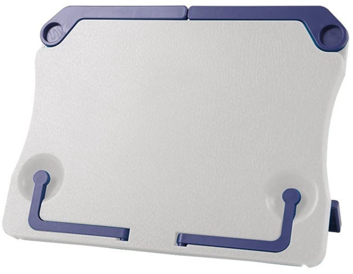 Dailygoods- Muziekstandaard Opvouwbaar - Verstelbare Boekhouder - Tablet Houder - Lichtgewicht - Activiteitsclip - Draagbaar - Boekenstandaard