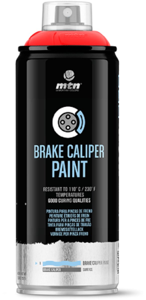 MTN WEPRO BRAKE CALIPER PAINT RED 400ml