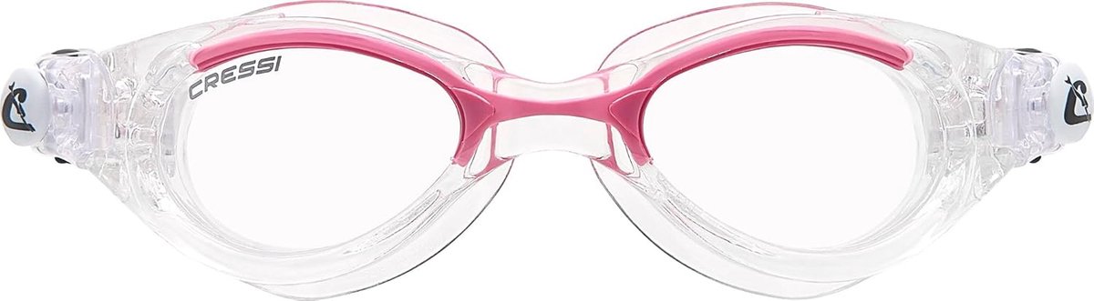 Thijox - Premium Zwembril voor Volwassenen - 100% Anti UV - Cressi Flash Lady Goggles - Ergonomisch en Comfortabel - Perfect voor Zwemmen en Snorkelen