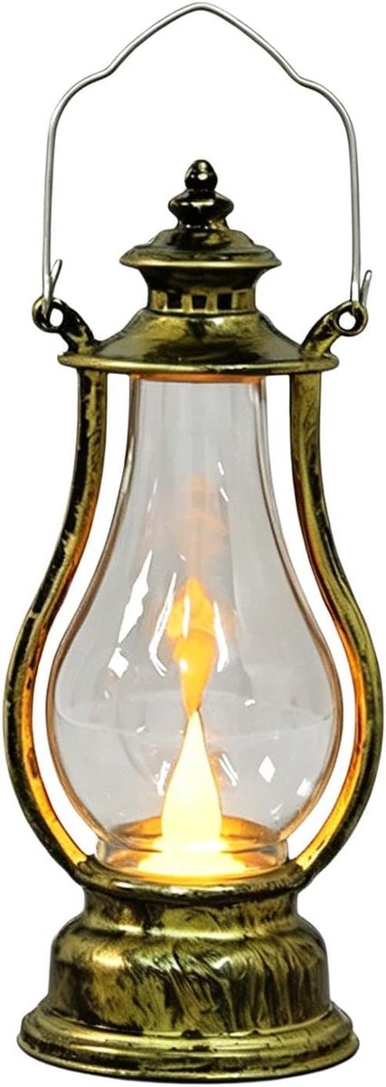 Thijox - Vintage Draagbare Ophangbare LED Lamp - Elektrische Kerosine voor Woonkamer, Slaapkamer, Eetkamer, Boerderij Decoratie, Feestdagen, Bruiloft,