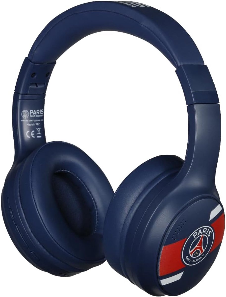 Thijox - Draadloze Bluetooth 5.3 Hoofdtelefoon met Microfoon voor PC, Smartphones, Tablets - 30 Uur Luistertijd, 3,5 mm Audiokabel, Blauw