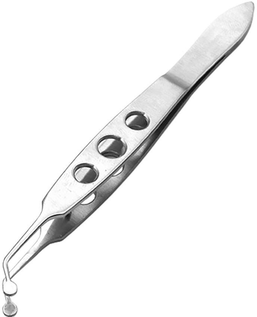Inovra - Ooglid Oftalmische Instrumenten - Dubbele Ooglid Vet Tarsale Klier Massage Pincet