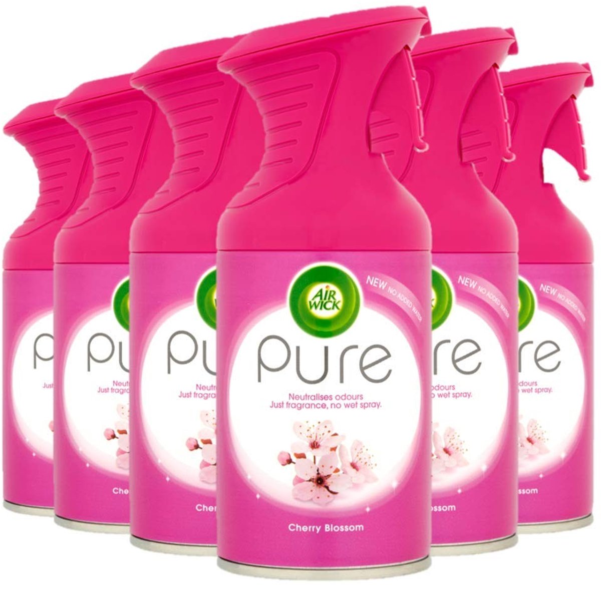 Inovra - Kersenbloesem Pure Luchtverfrisser - 250 ml Pack van 6