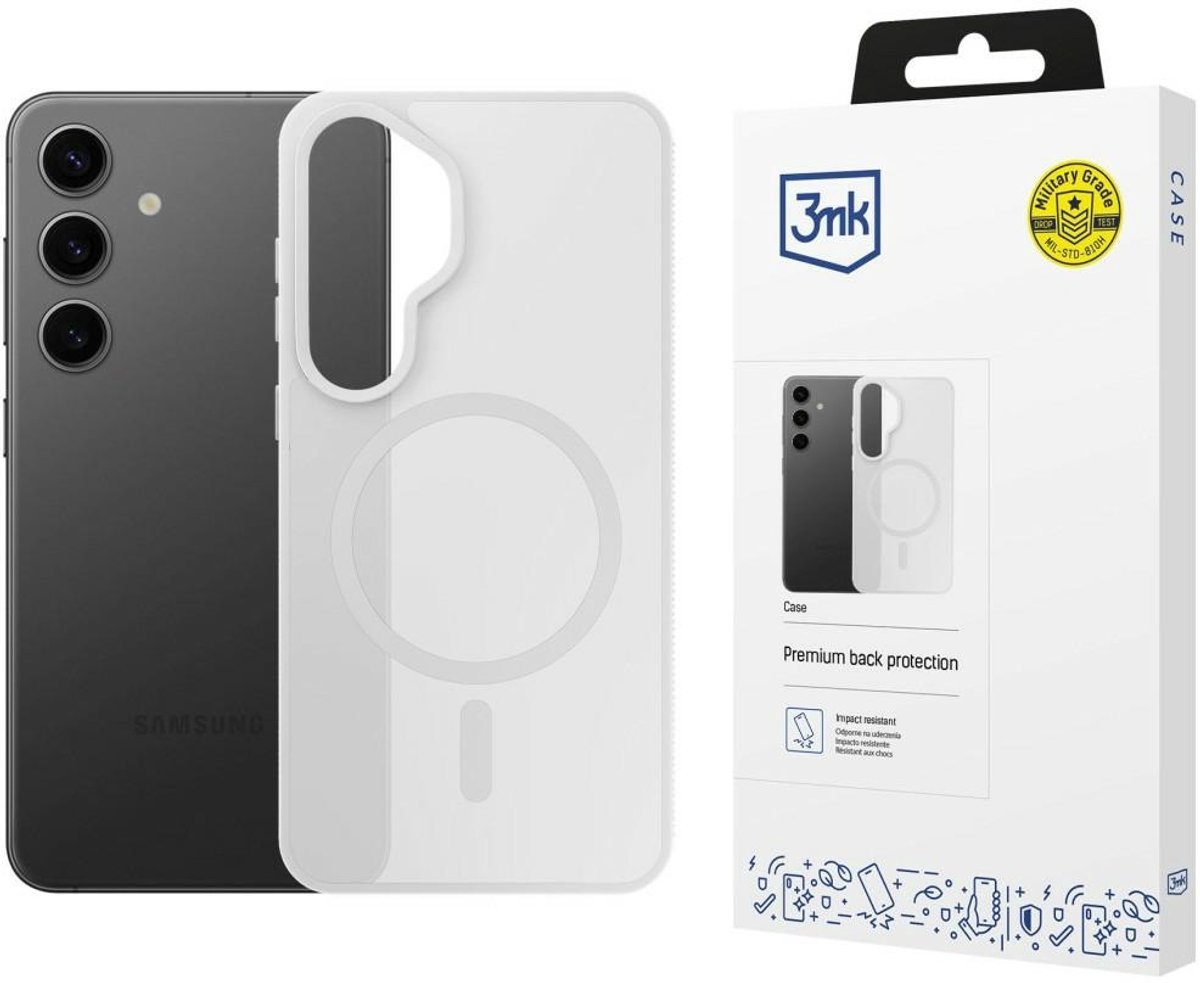 3Mk Smoke Magcase Hoesje Voor Samsung Galaxy S25 Antislip Telefoonhoesje
