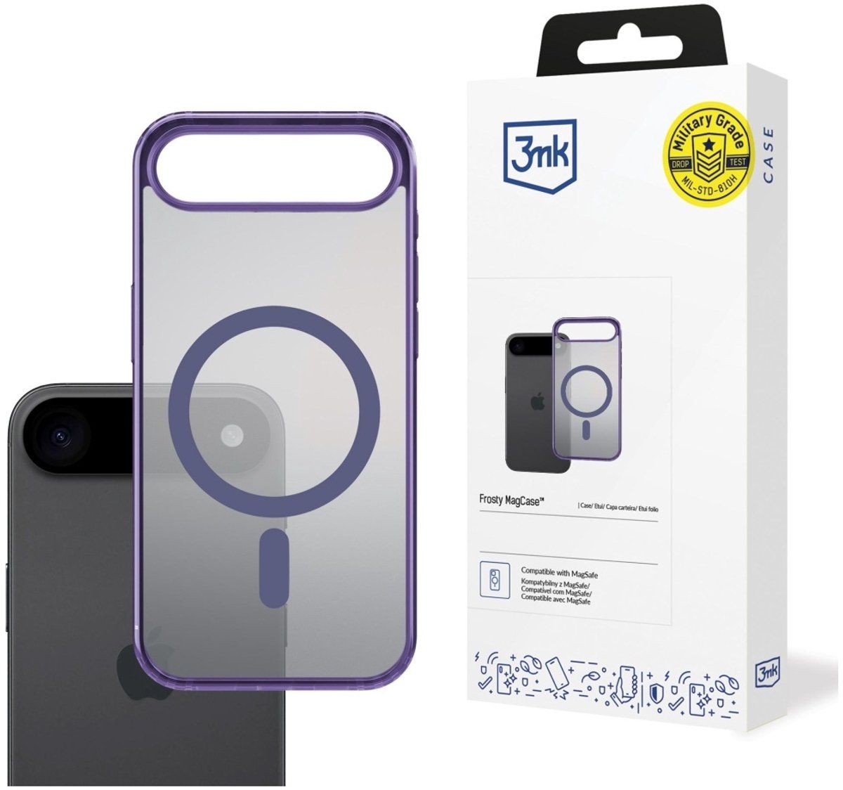 3Mk Frosty Magcase Voor Iphone 17 Air - Telefoonbescherming Met Magneetsluiting