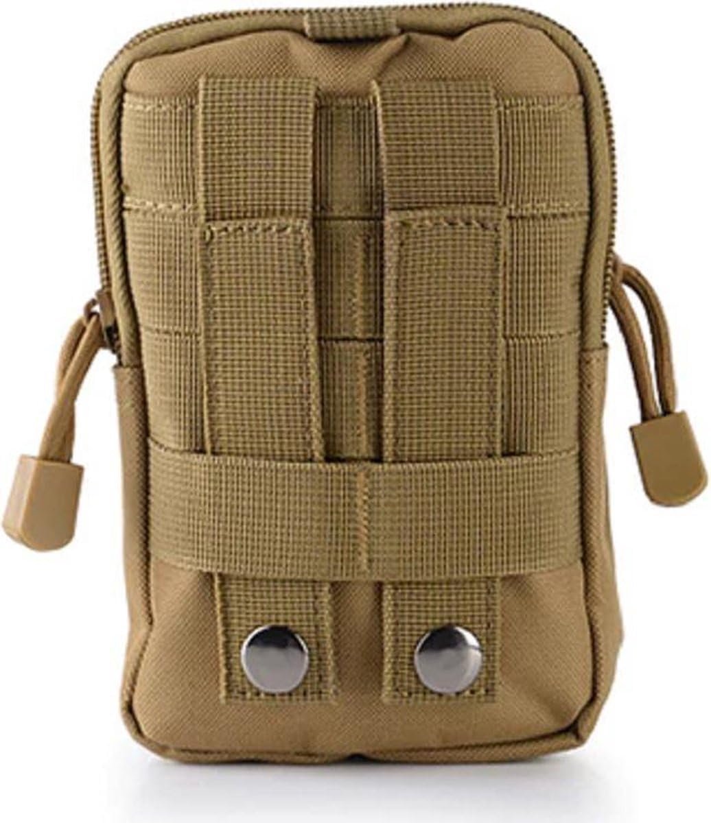 Thijox - Heuptasje - Survivaltasje - Waterafstotend Nylon Heuptas - Outdoor Tas - Aan Riem te Bevestigen - Perfect voor Wandelen, Vissen, Wandelsport