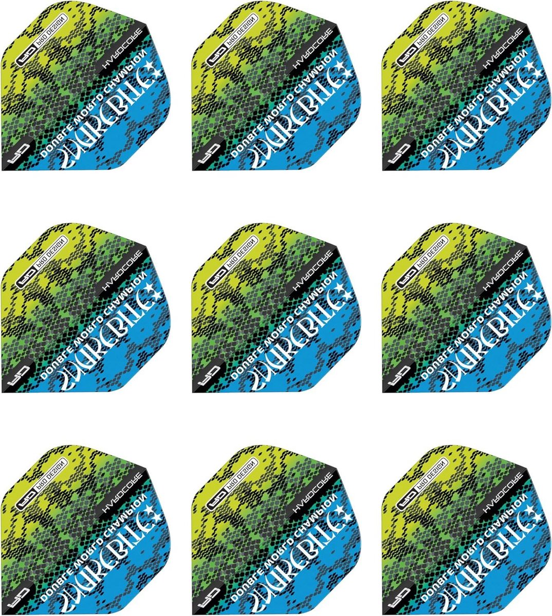 Dart Flights - Vliegjes Set - Darts Spelen - Extra Dikke Kwaliteit - 9 Stuks - Blauw