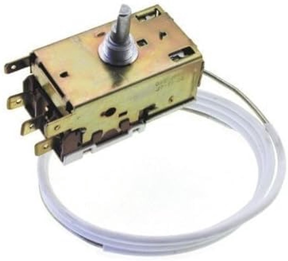 Koelkastthermostaat - Temperatuurregelaar - Koelkast Temperatuur - Universeel voor alle merken - 90 cm sonde - Wit