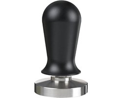 Koffie Tamper - Espresso Stamp - Espresso Bereiden - Gekalibreerd 16 kg - 58.5 mm - Zilver