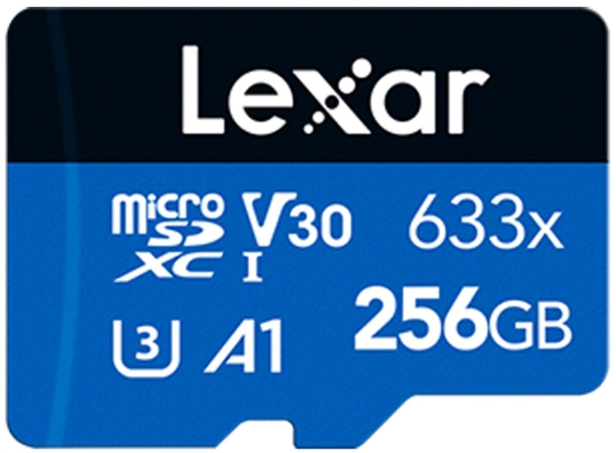 Lexar 633x 256GB Hoge snelheid Mobiele Telefoon Camera Geheugen Tf-kaart Schakelaar Uitbreiding Rijden Recorder Gewijd Opslag Flash Geheugenkaart