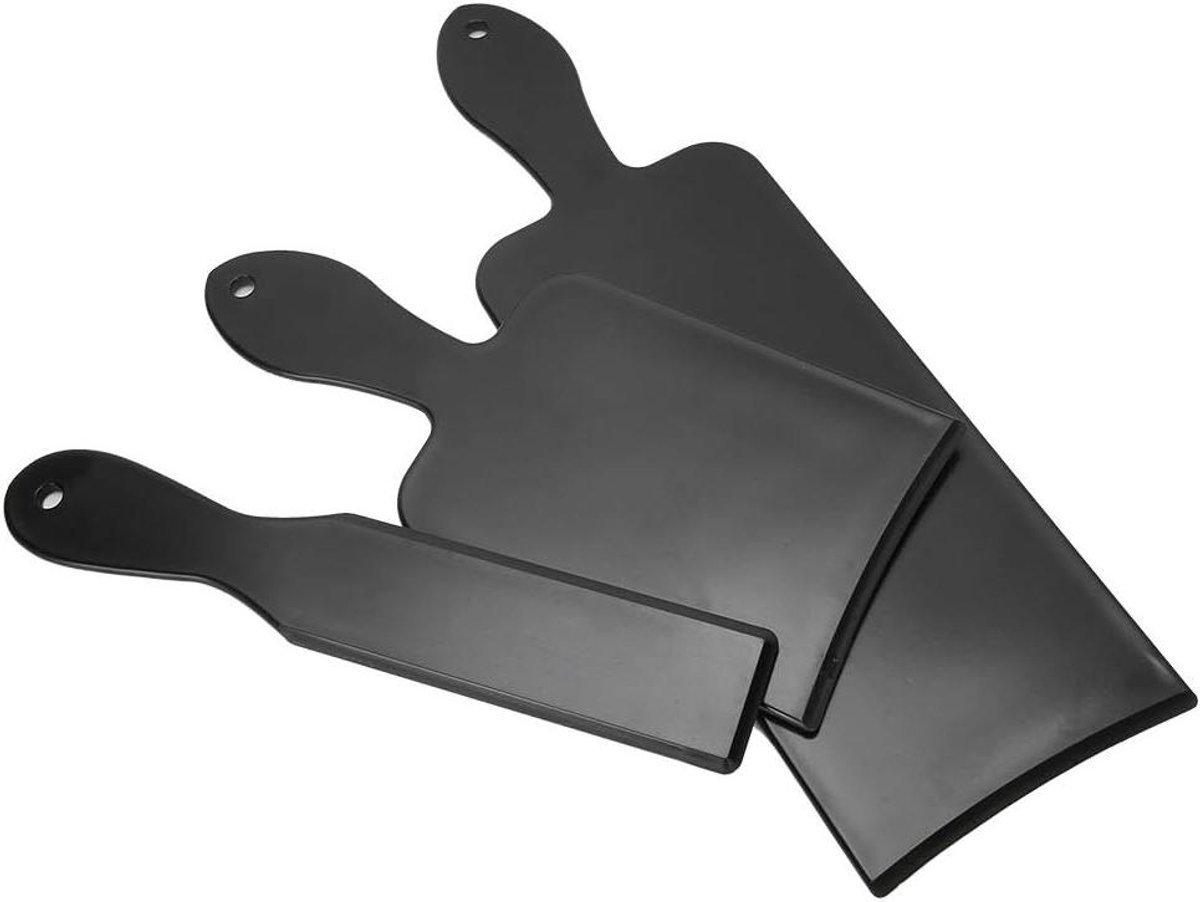 Haarkleur Bord - Verf Kam - Haar Verven - Gladde Randen - 35 x 11 cm - Zwart