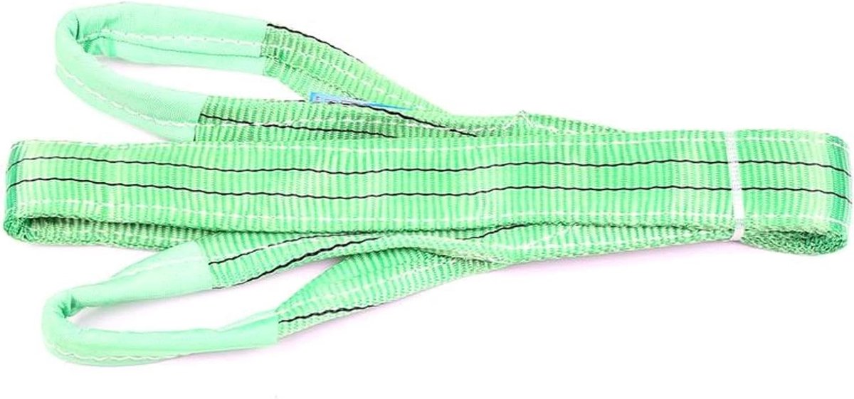 Hefband - Hijsbands - Veilig Lasten Hefen - Conform EN Standaard - 4 meter 2000kg - Blauw