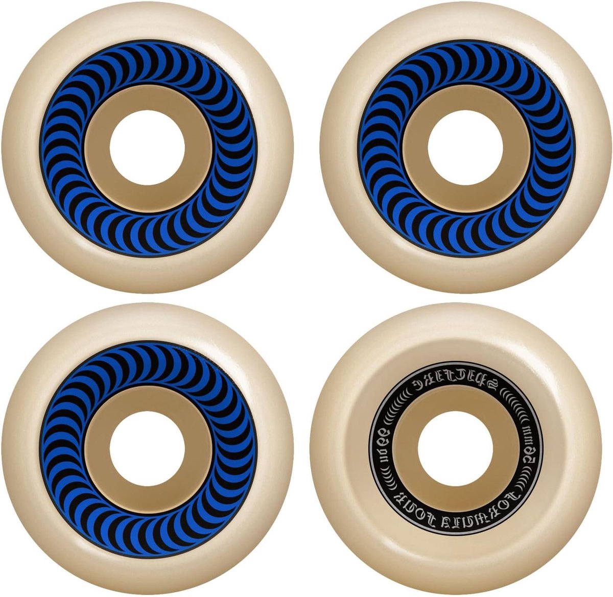 Skateboard Wielen Skate Wielen Skateboarden Hoge Rebound Compound 56mm Natuurlijk