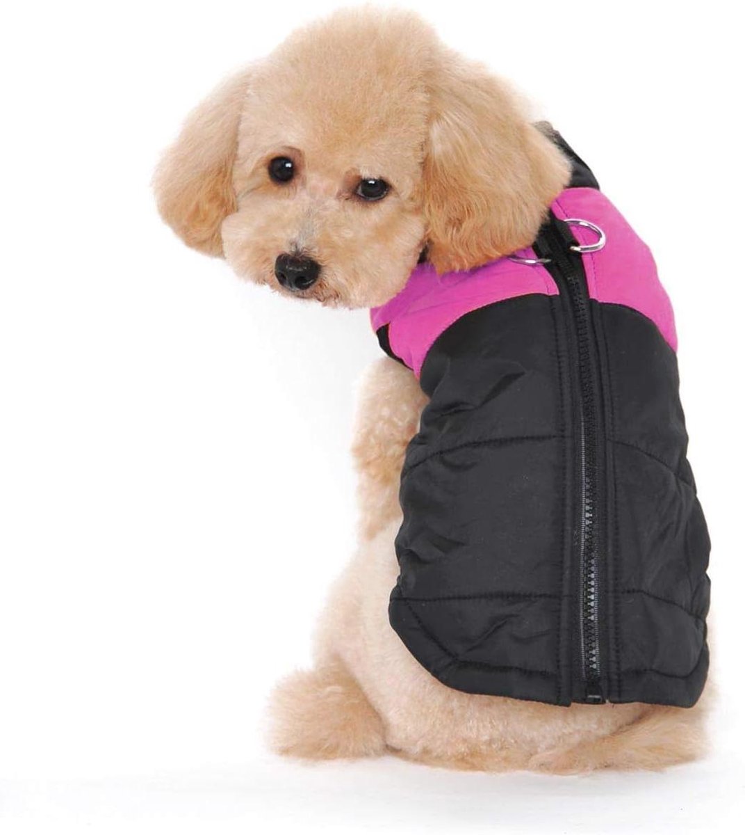 Hondenjas Warm - Huisdier Vest - Winter Wandelingen - Waterdicht Winddicht - XXL - Roze