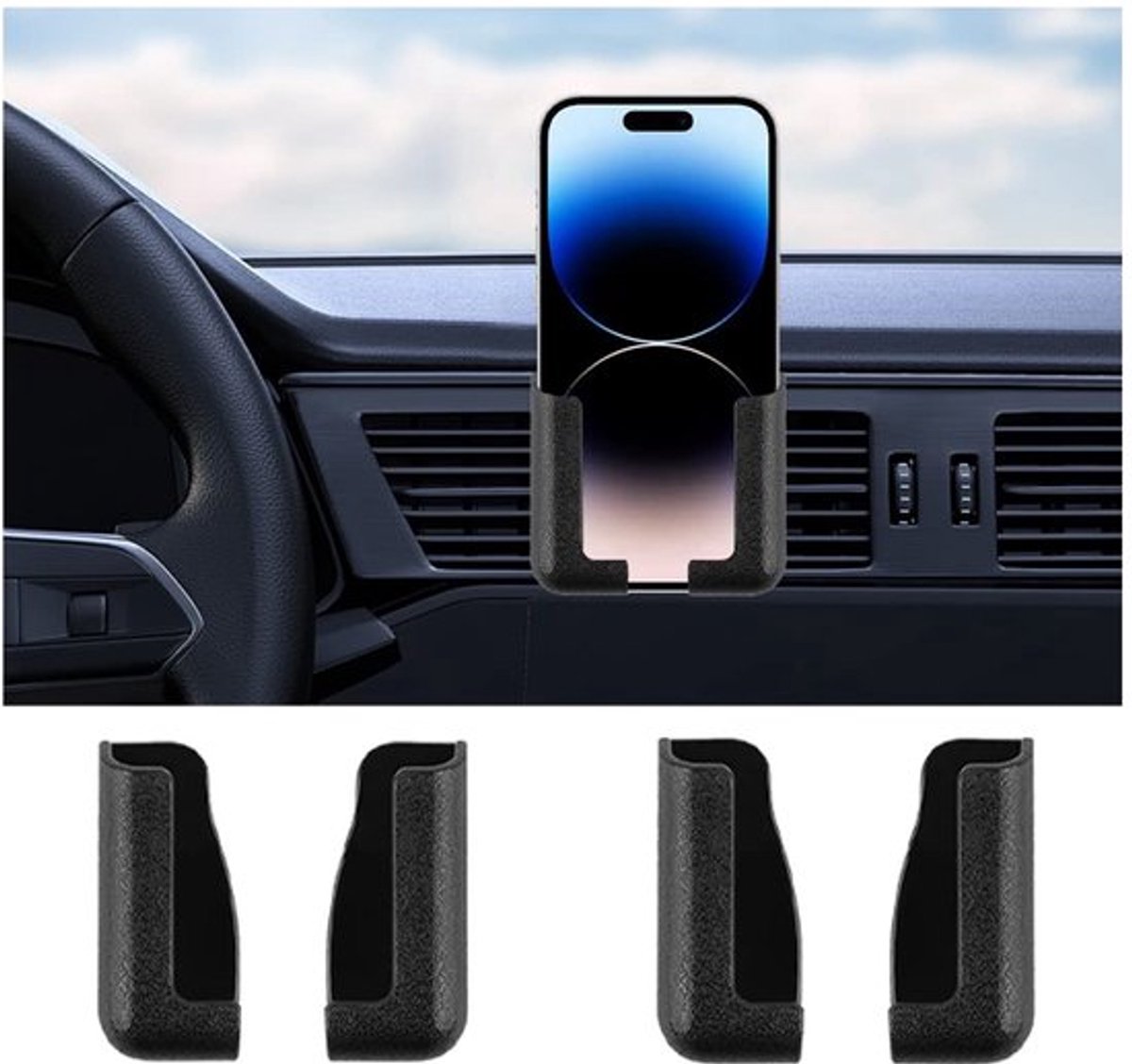 VT Goods - Zelfklevende Autodashboardhouder - Universele