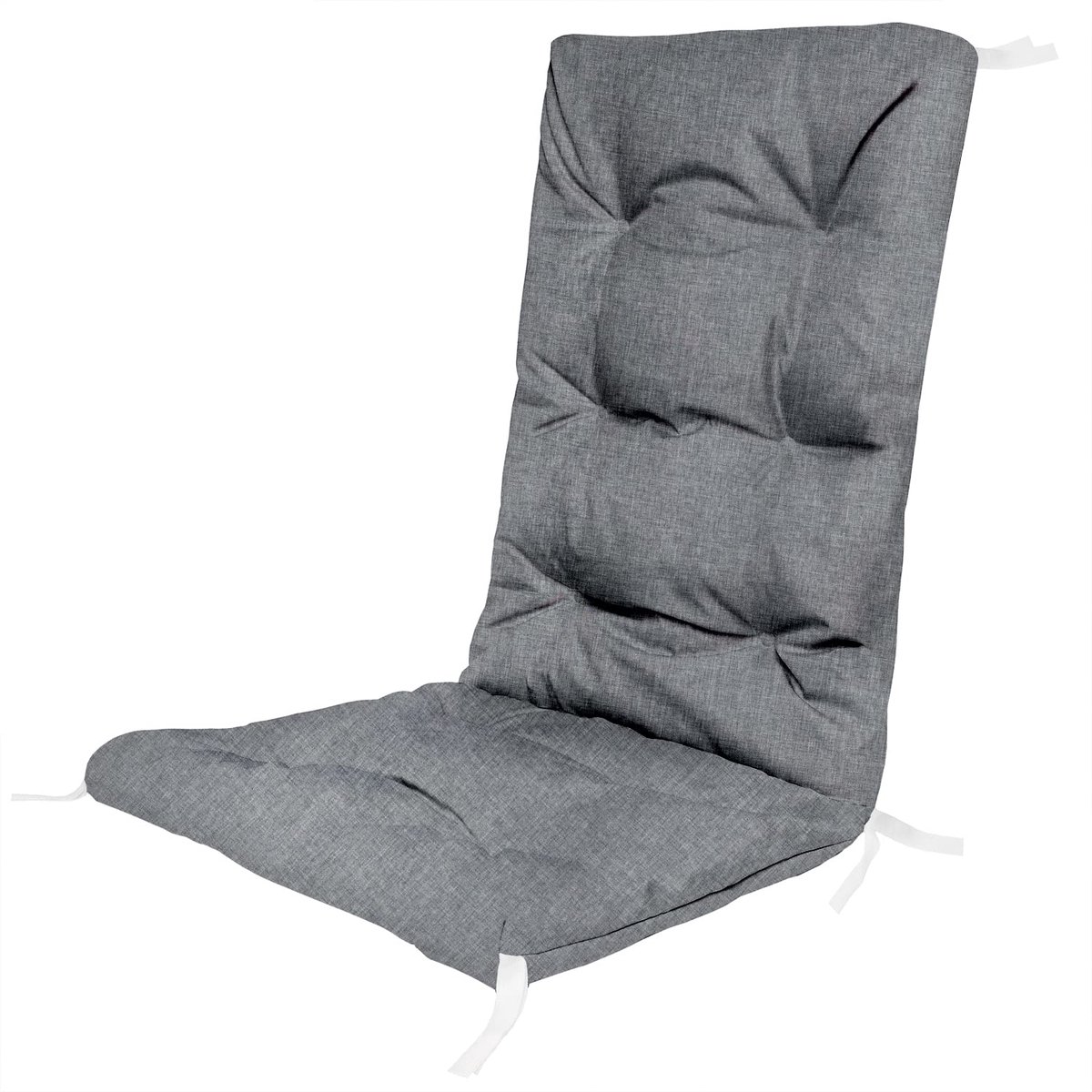 Rugkussens voor Stoelen 130 x 50 x 5 cm Tuinstoel Zitkussen Outdoor Pallet Bench Kussen Bekleding Kussen Matras Kleur Vlas [146]