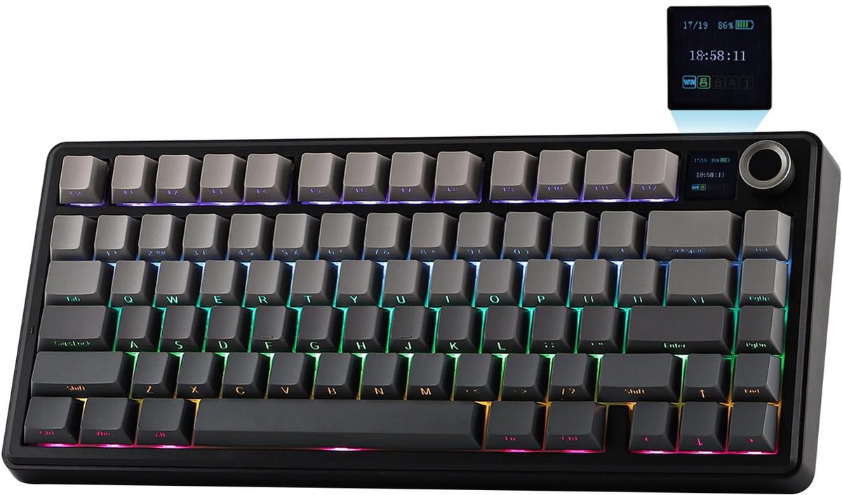 AULA F75 MAX - Mechanisch Draadloos Toetsenbord