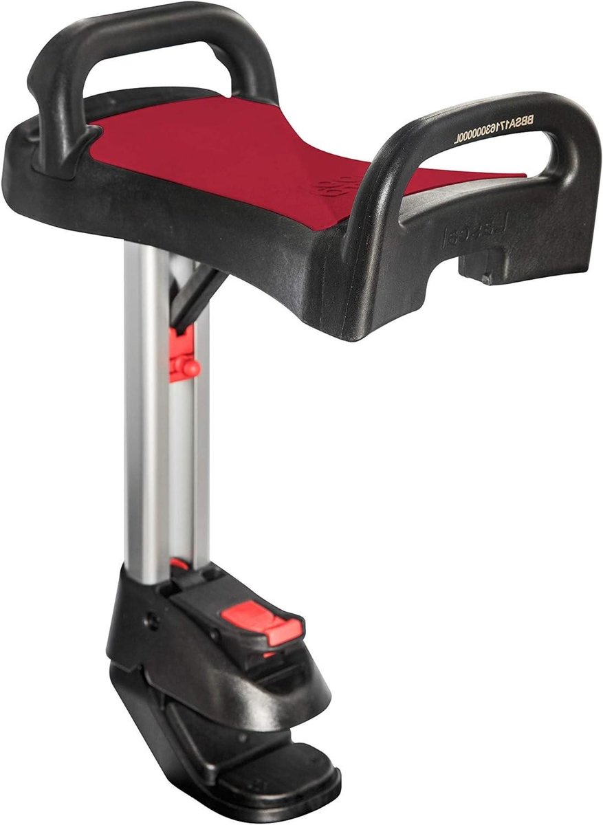 Buggy Board Zadel - Kinderwagen Zitje - Vermoeide Benen - Inklapbaar en Afneembaar - 381 x 203 cm - Rood