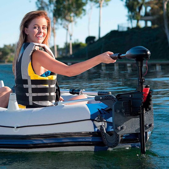 Elektrische Buitenboordmotor voor Rubberboten - 12V Trolling Motor — afbeelding 2