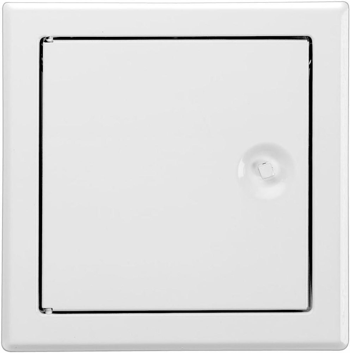 Revisiedeur Softline RAL 9016 Wit Vierkante Vergrendeling 200x300 mm Toegangsdeur