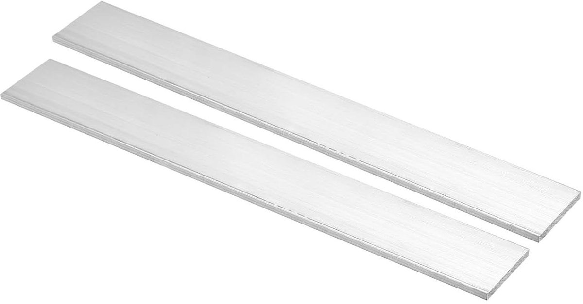 Aluminium Platte Stang - Aluminium Profiel Vierkant - Bouwprojecten Ondersteunen - Geanodiseerd Oppervlak - 4 x 40 x 305 mm