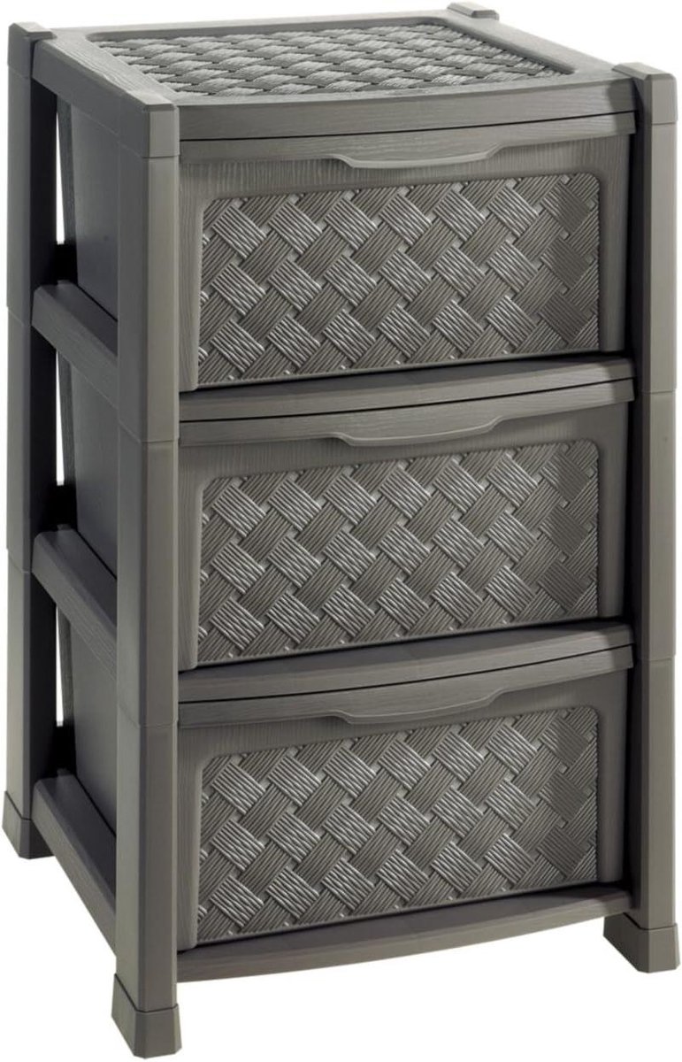 Dressoir Arianna - Buffetkast Opbergkast - Woonkamer Inrichten - Stijlvol Design - 50 x 50 x 28 cm - Bruin
