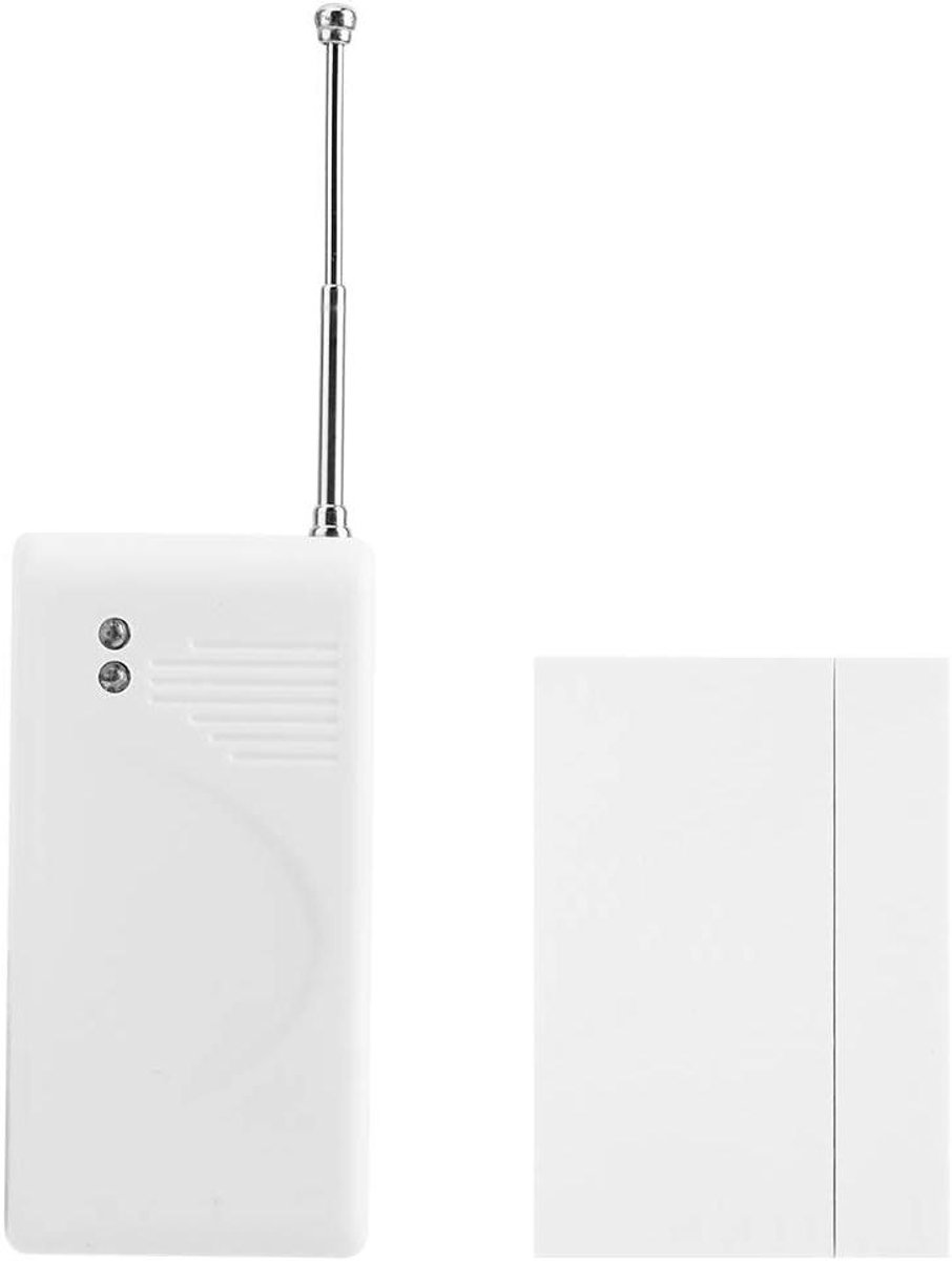 Trilalarmsensor - Draadloos Alarm - Beveiliging Huis - Hoge Gevoeligheid - 71x36x15 mm - Wit