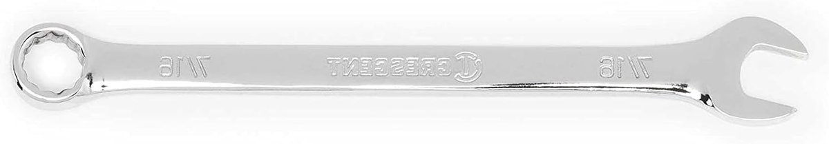 Combinatiesleutel - Ringsleutel Sleutel - Reparaties Uitvoeren - Off-corner Loading - 7/16 inch - Chroom
