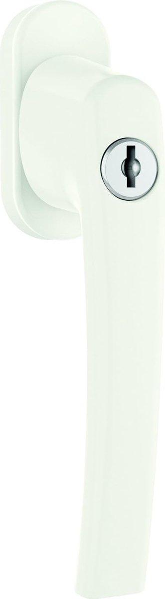 Raamgreep Roto Line - Raamsluiting Grendel - Ramen Beveiligen - Afsluitbaar 40 Nm - 7 x 43 mm - Verkeerswit