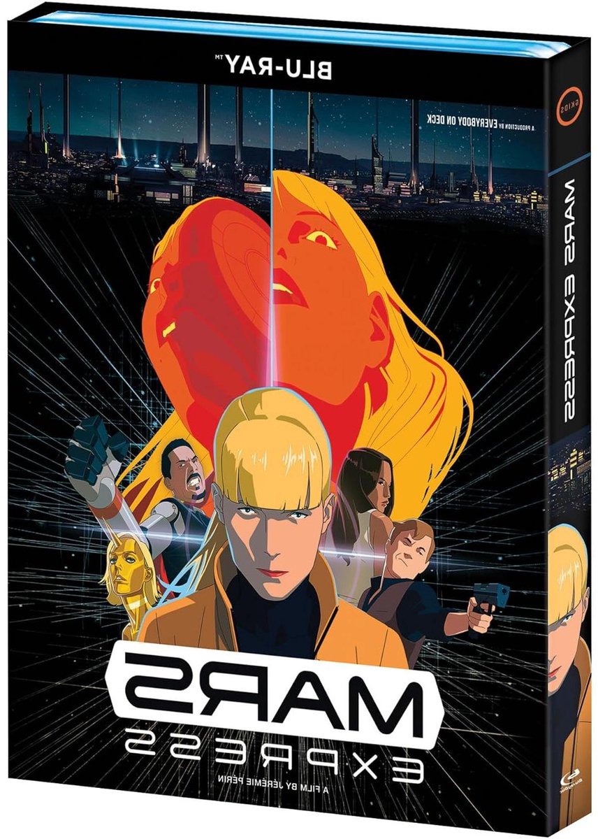 Mars Express Blu-ray - Film Schijf - Film Kijken - Animatie Sciencefiction - 13.94 cm breed - Niet gespecificeerd