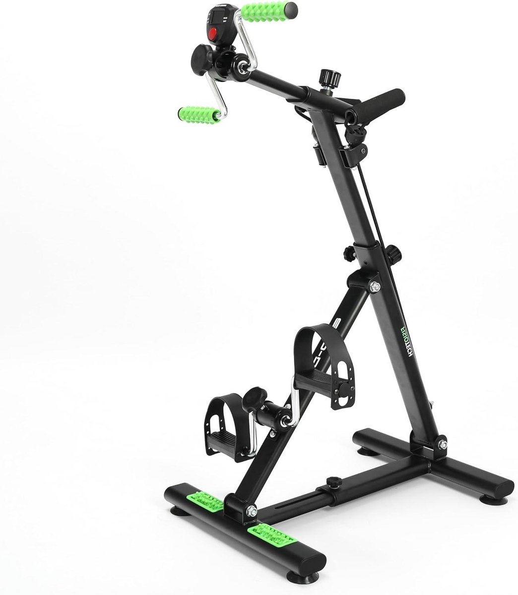 Arm en Beentrainer - Pedalier Hometrainer - Revalidatie en Fitness - Met Massage-rollen - 46 x 41 x 91 cm