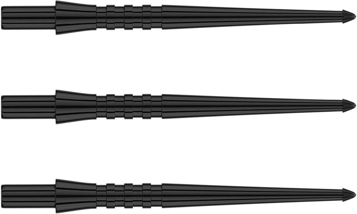 Dartpunten - Dart Pijltjes - Darts Spelen - Oversized Tip Ontwerp - 33mm - Zwart