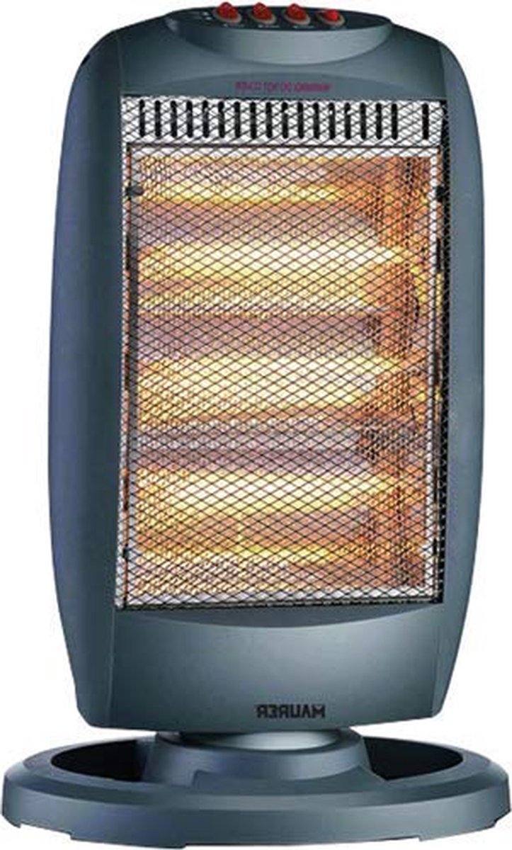 Elektrisch Halogeen Fornuis met Draaibaar Element - 400W tot 1200W