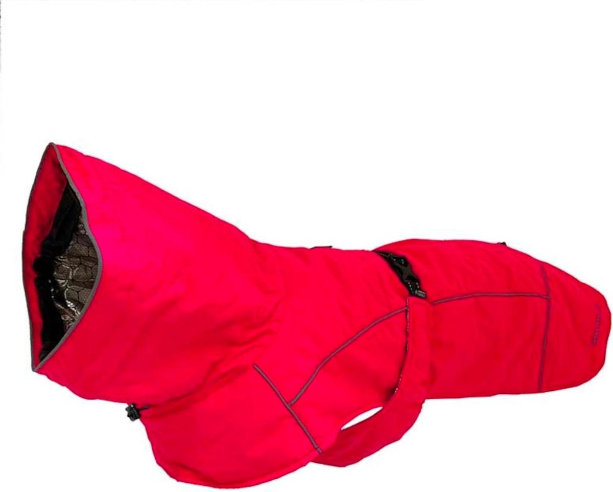 Hondenjas Waterdicht - Regenjas Hond - Wandelen Buiten - Temperatuurregulerende Voering - 65 cm - Roze