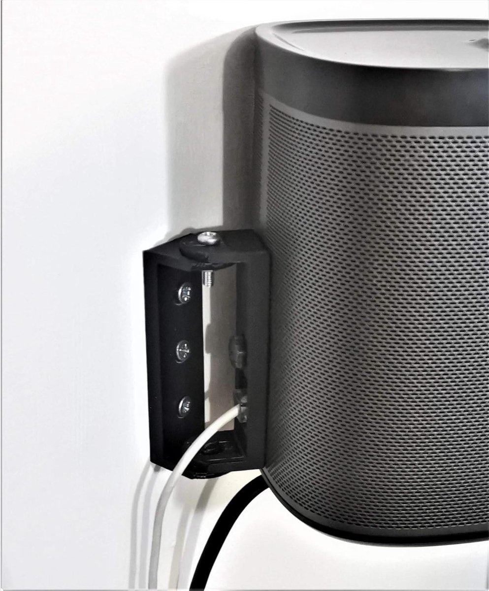 Muurbeugel Sonos Play 1 - Wandmontage Houder - Speaker Plaatsen - Verstelbaar Zwenkbaar - Compact Ontwerp - Zwart