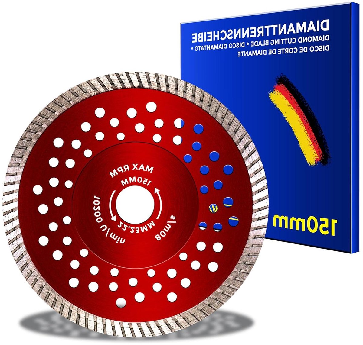 Diamantschijf - Multicutter Schijf - Materialen Zagen - Alleskunner Schijf - 115 mm - Zilver
