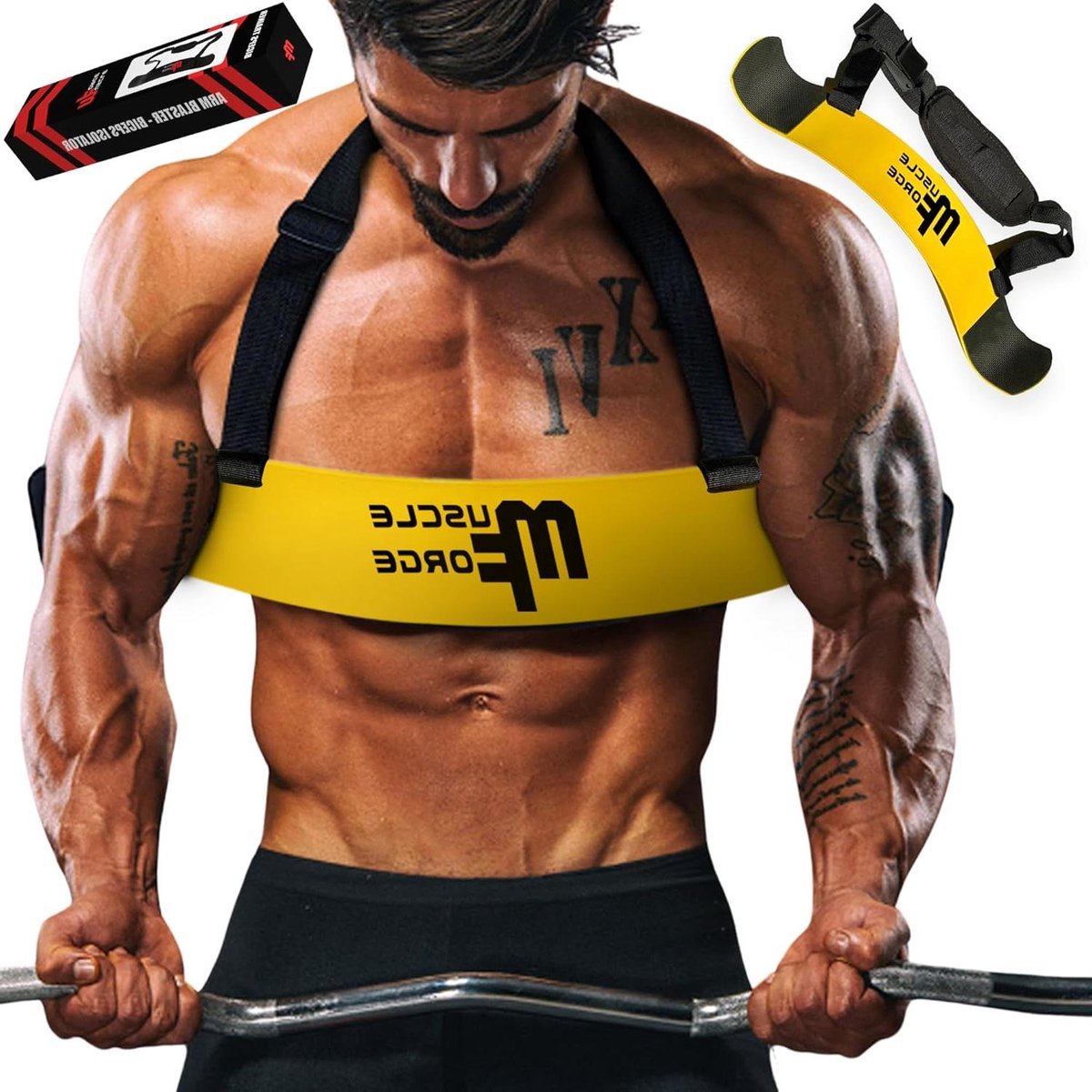 Biceps Trainer - Arm Blaster Biceps Isolator - Krachtsport Training - Optimale Spier Isolatie