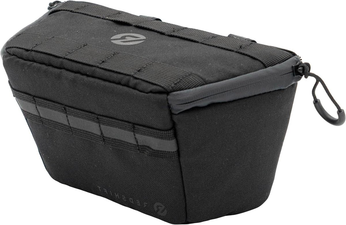 Stuurtas - Fietstas Top Shelf Tas - Fietsen Essentials - Magnetische Deksel - 1.75L - Zwart