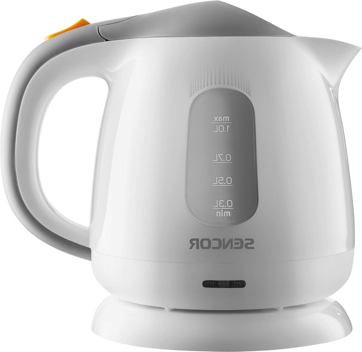 Elektrische Waterkoker - Waterketel - Snel Water Koken - Dubbelzijdig Waterpeil - 1 Liter - Wit